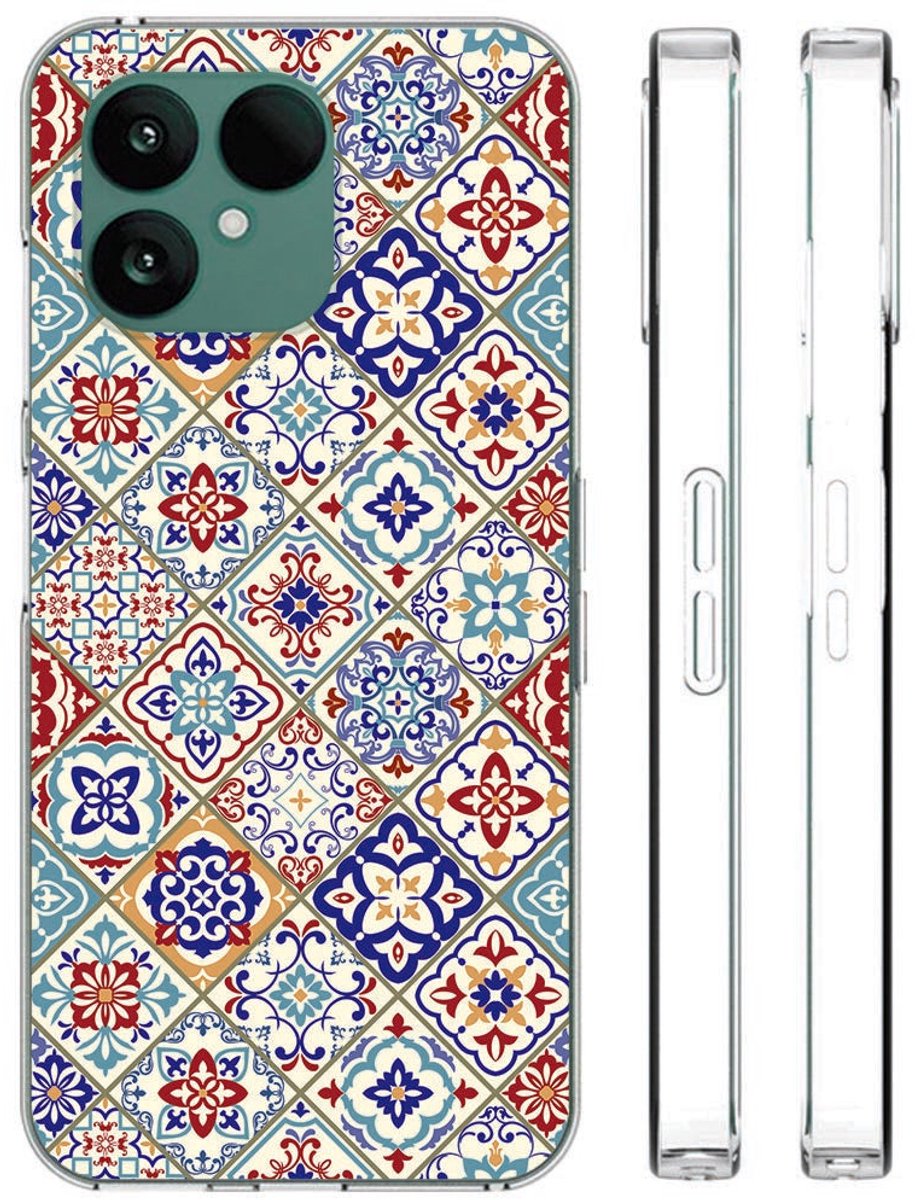 Hoesje Fairphone 6 Tiles Color – TPU Back Cover