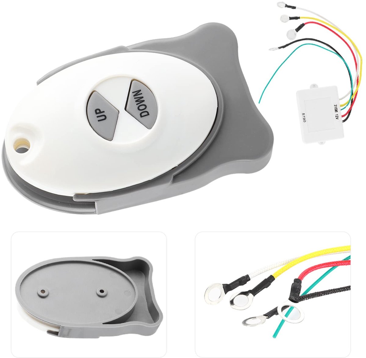 12V Ankerlier - Draadloze Schakelaar - Waterdicht en Flexibel - Marinebootaccessoire - Zeiltrimcontroller - Voor Bootliefhebbers