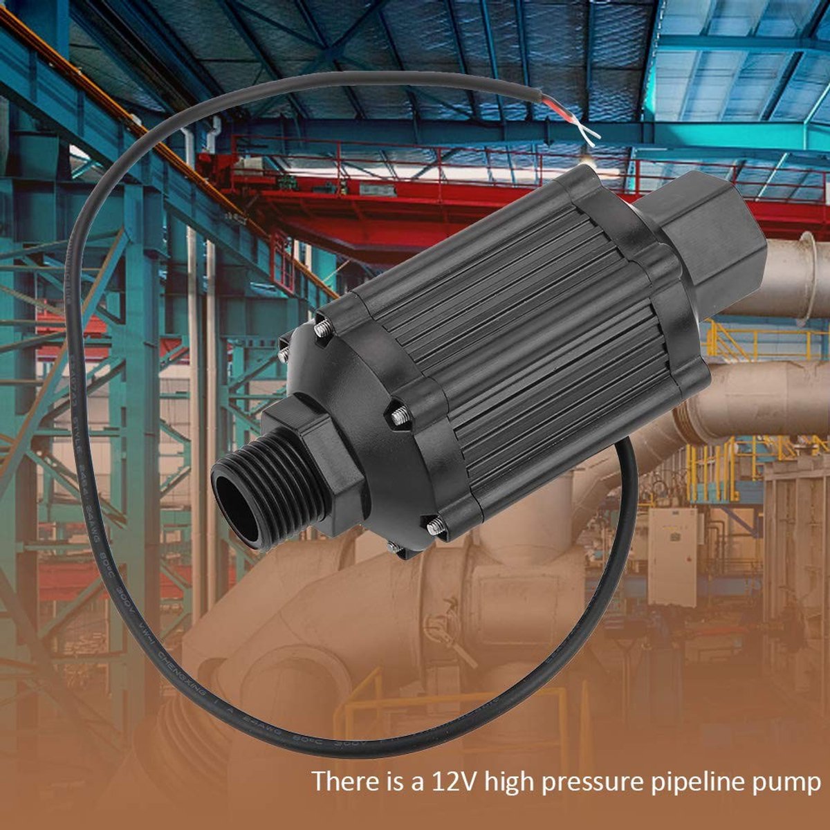 OmGoods - Dailygoody - Hoge Druk Waterpomp - Efficiënte Vloeistoftransport Pomp - 12V - Compacte Waterpomp - Voor Tuin en Huishoudelijk Gebruik - DN15 thumbnail 3