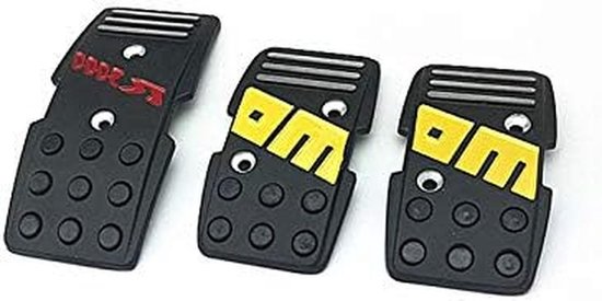 Auto Pedaal Covers - Set Pedaalhoezen - Veiliger Rijden - Antislip Ontwerp - 3 Stuks - Zwart — afbeelding 2