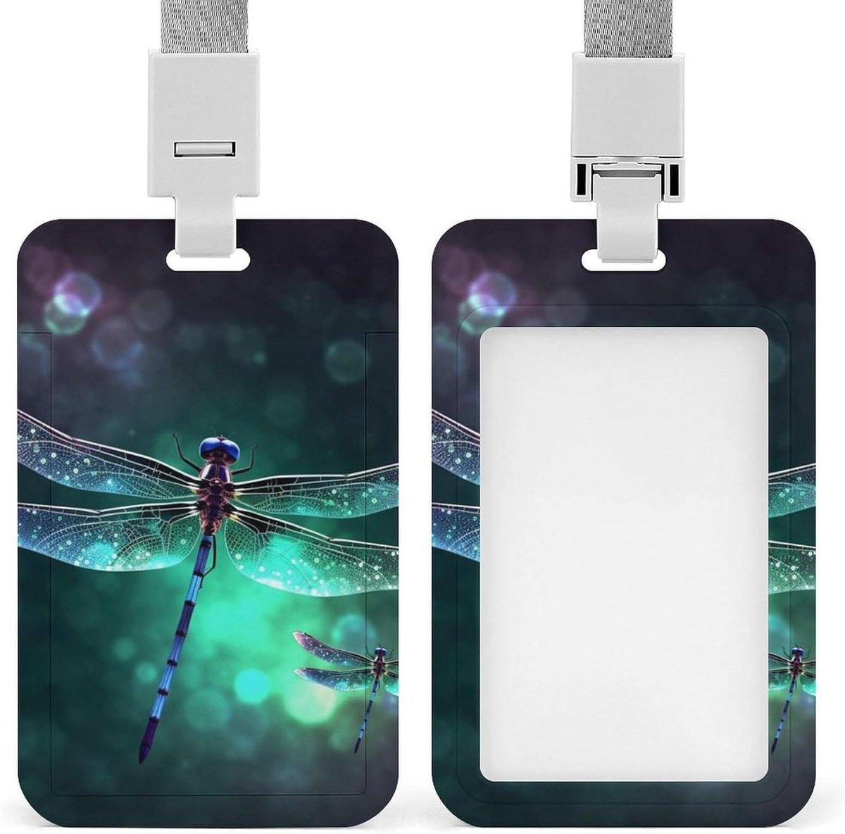 ID Badge Houder - Naam Tag Protector - Kantoor Personeel - Waterdicht Stofvrij - 11 x 6.8 cm - Stijlvol