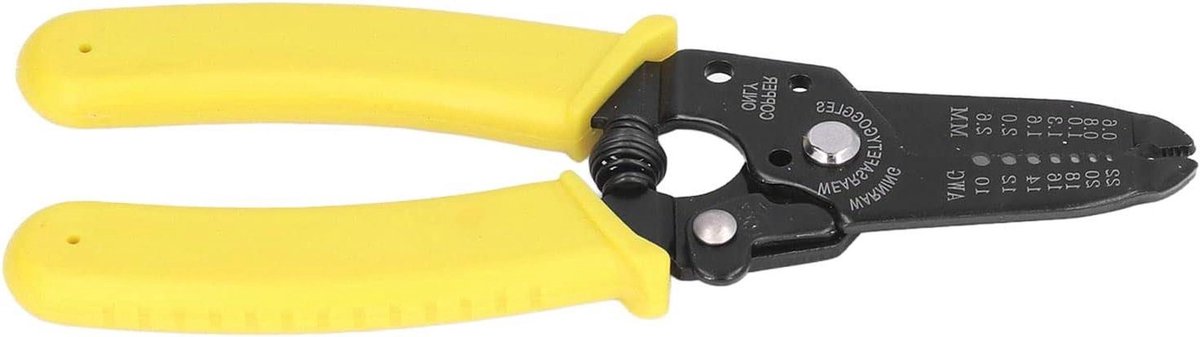 Kabelstripper - Draadstripper - Draden Strippen - Hoog Koolstofgehalte - AWG 10-22 - Geel