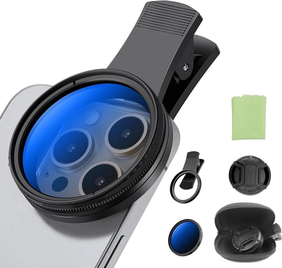 Polariserend CPL Filter 52mm voor Camera Lens van Smartphones zoals iPhone en Xiaomi - Verbeter Kleur en Contrast