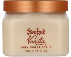 Tree Hut Shea Sugar Vanilla & Jasmine Body Scrub - Lichaamsscrub - Bad & Douche - Exfoliating - 510g