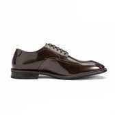 ALLTHEMEN Heren Zakelijke Spitse Neus Schoenen - Lakleer - 45
