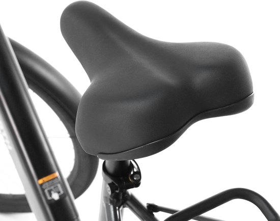 ORYXEARTH Elektrische Fiets - 36V 10Ah Batterij - 250W Motor - Glanzend Grijs –27,5" Wielen - LCD Display - Mechanische Schijfremmen - Shimano 7 Versnellingen - Aluminium Frame - E-Bike voor Werk, School, Parkritten en Vrije Tijd — afbeelding 3