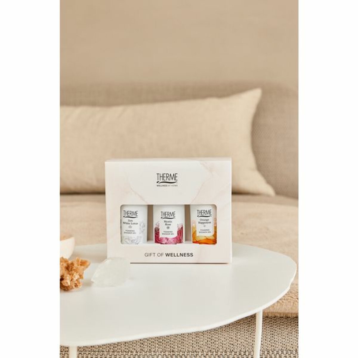 THERME Gift of Wellness 3 x 50 ml - geschenkset - Foaming Shower Gel — cadeau in Verzorging - foto 5