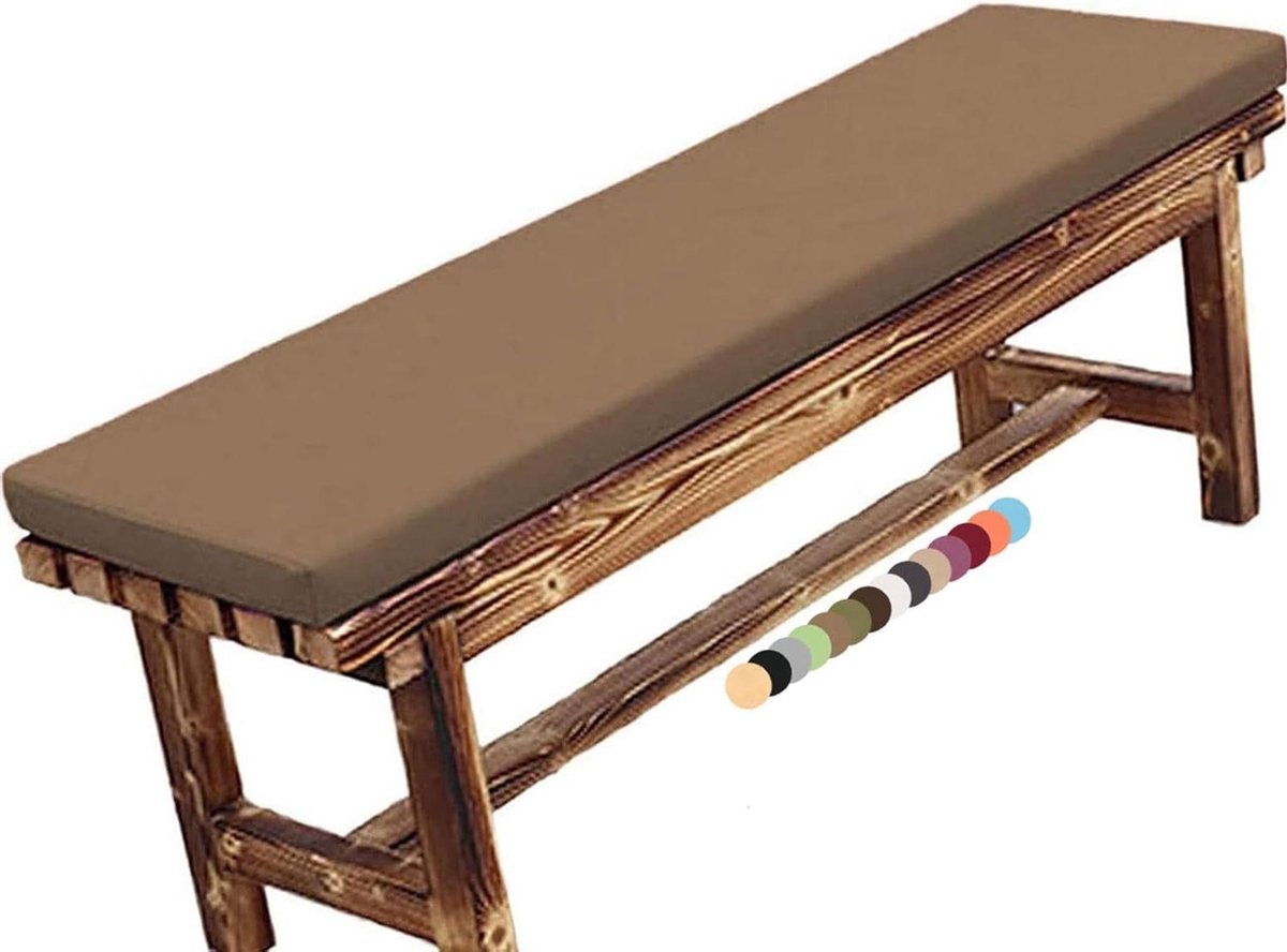 Waterdicht Bankkussen - Buiten Zitkussen - Comfortabel Zitten - Antislip Ontwerp - 24x18 Inch - H6