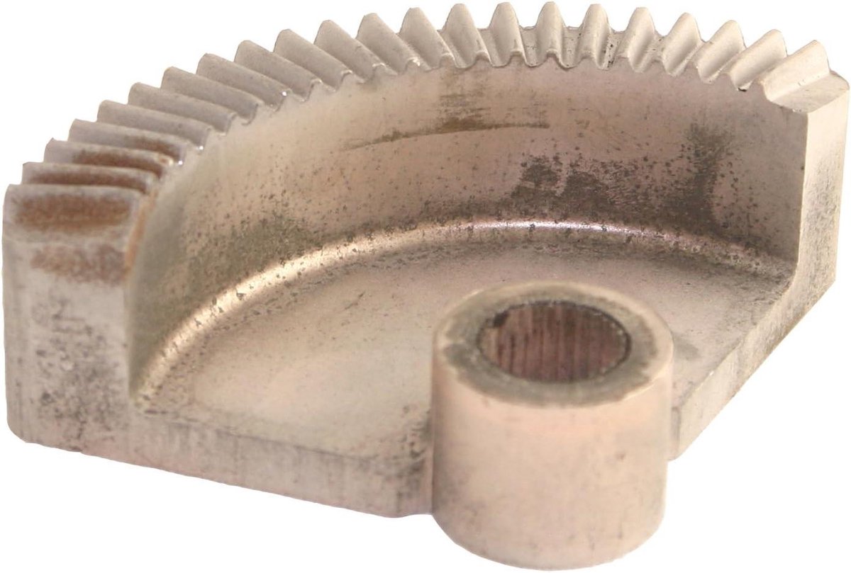 Toestelsector - Tandwiel Sector - Grasmaaier Reparatie - Originele Onderdeel - 92 cm Lengte - Zwart
