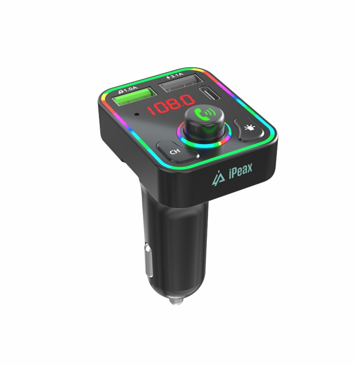 iPeax FM Transmitter Bluetooth Autolader