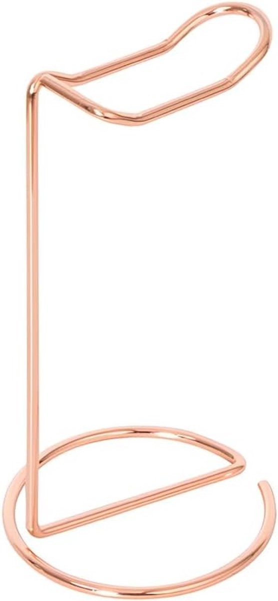 Hoofdtelefoonhouder - Headsetstandaard - Bureau organiseren - Stabiele metalen basis - 11x11x22cm - Roze