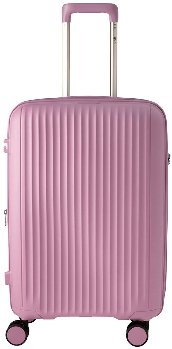 Oistr Kalmar Spinner 65.5 cm - Uitbreidbaar 69/81 liter - 65.5x45x25 cm - bright pink