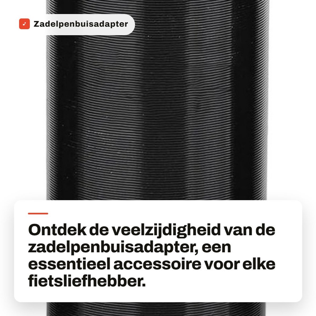 Dailygoods - Zadelpenbuisadapter - Aluminium Reduceerhuls - Eenvoudig te installeren - 27,2 mm tot 30,4 mm - Voor kinderen - Geschikt voor fietsen