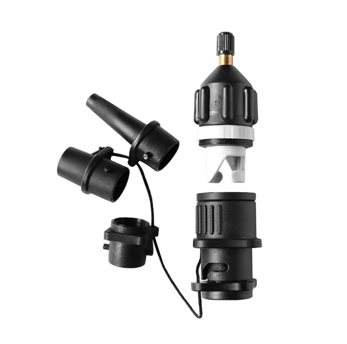 Dailygoods - Ventieladapter voor Opblaasboten met 4 Mondstukken