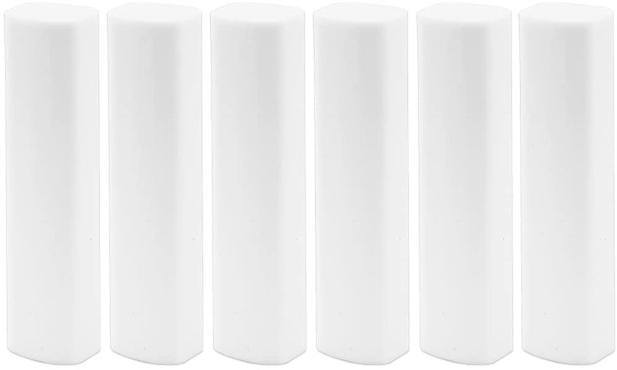 Dailygoods- Gum Navullingen 6 Stuks - Latexvrije Gum - Mechanische Gum - Potlood Gum - Gummen voor School - Lichtgewicht en Eenvoudig te Gebruiken - Gum Navulling