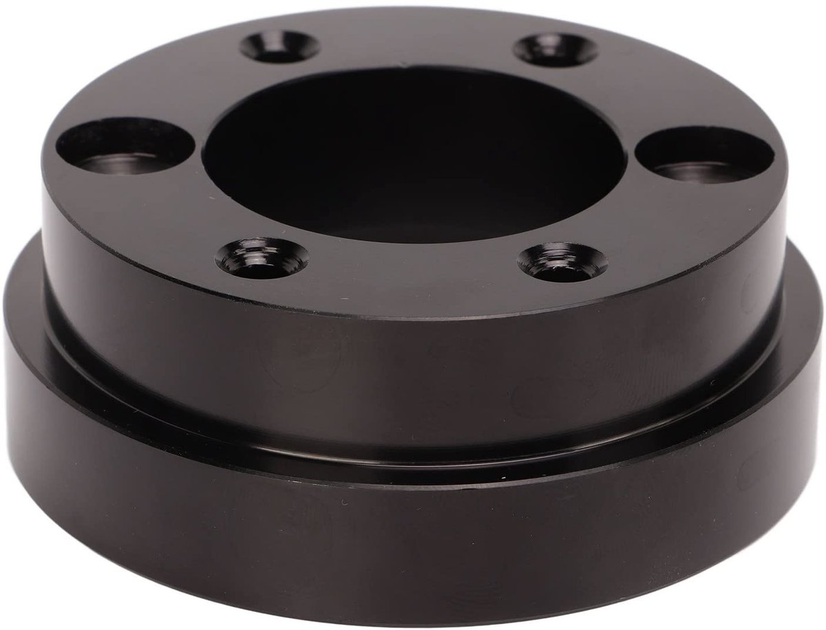 Dailygoods - Stuurwiel adapter - 70 mm stuurwiel adapterplaat - Verbeterde precisie - Geschikt voor 13 14 inch sportstuurwiel - Voor G25 G27 G29 G920...