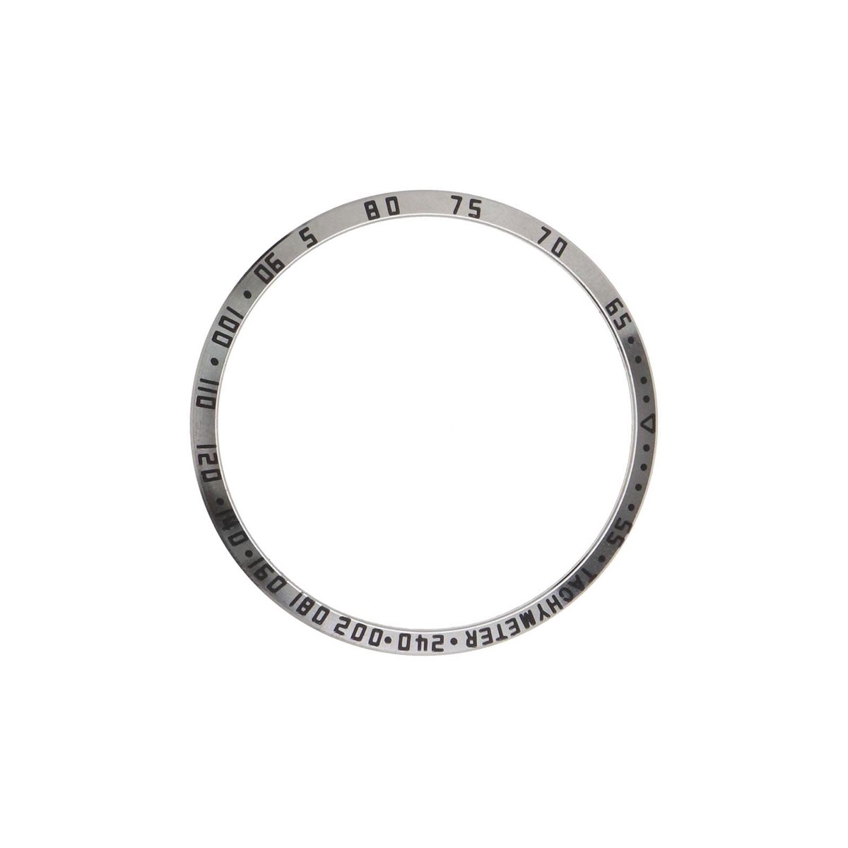 Dailygoods - Horloge Bezel Ring - Compatibel met Galaxy Watch 46 mm - Anti kras Bescherming - Zilver - Accessoire - Bescherm je smartwatch - Geschikt...