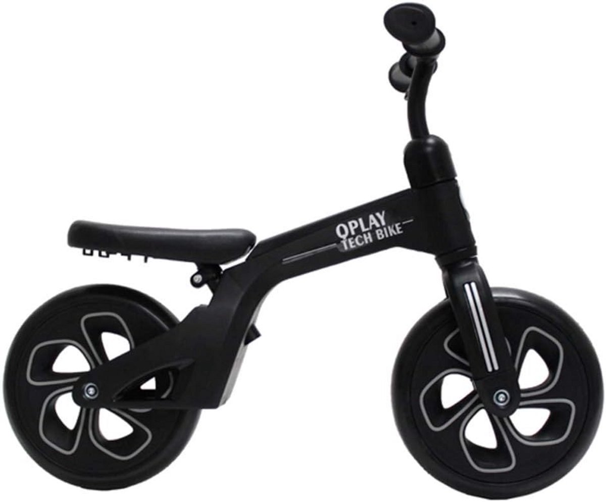 Kinderloopfiets - Eerste fiets - Balans leren - Verstelbaar stuur en zadel - 9 inch wielen - Zwart