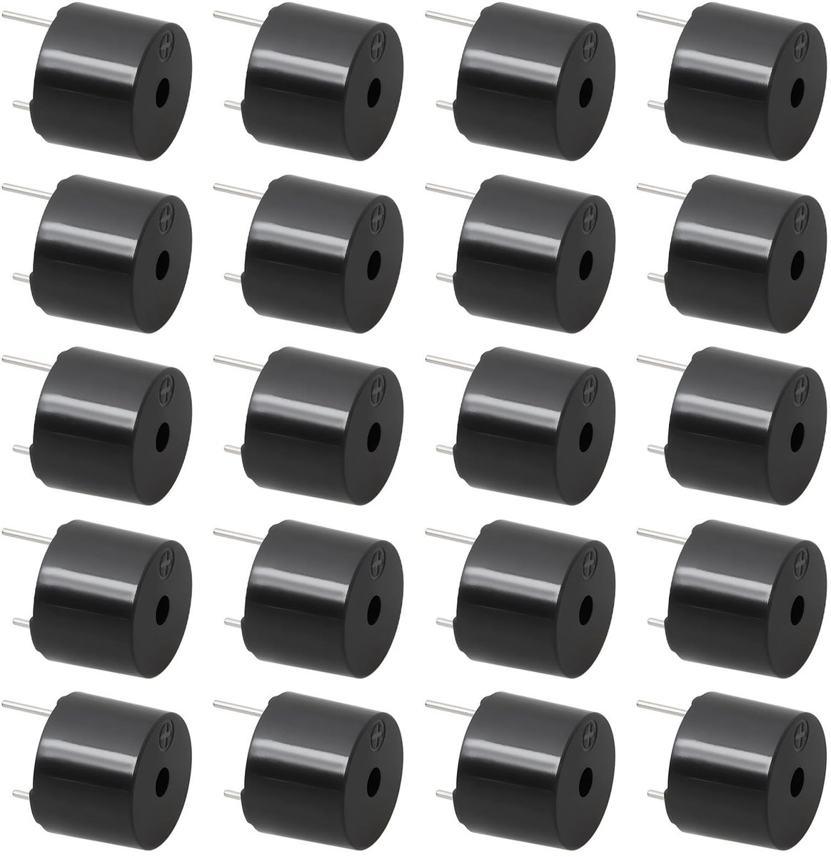 Dailygoods - 20 Stuks Elektronische Actieve Zoemer voor Diverse Toepassingen