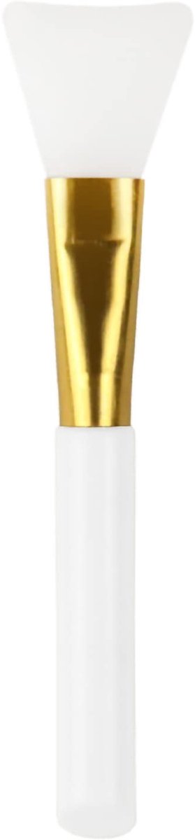 Dailygoods- Gezichtsmaskerborstel Zachte Siliconen - Aluminium Houder - Antisliphandvat - Duurzaam Ontwerp - Gemakkelijk Schoon te Maken - Voor Gelijkmatige Toepassing - Maskerapplicator