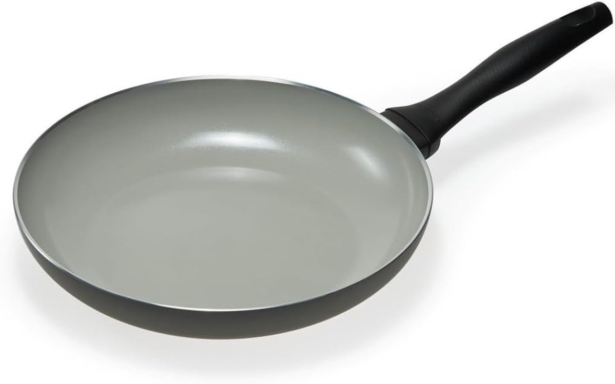 Koekenpan - Koekenpan - Koken - Natuurlijke antiaanbaklaag - 26 cm - Natuurlijk