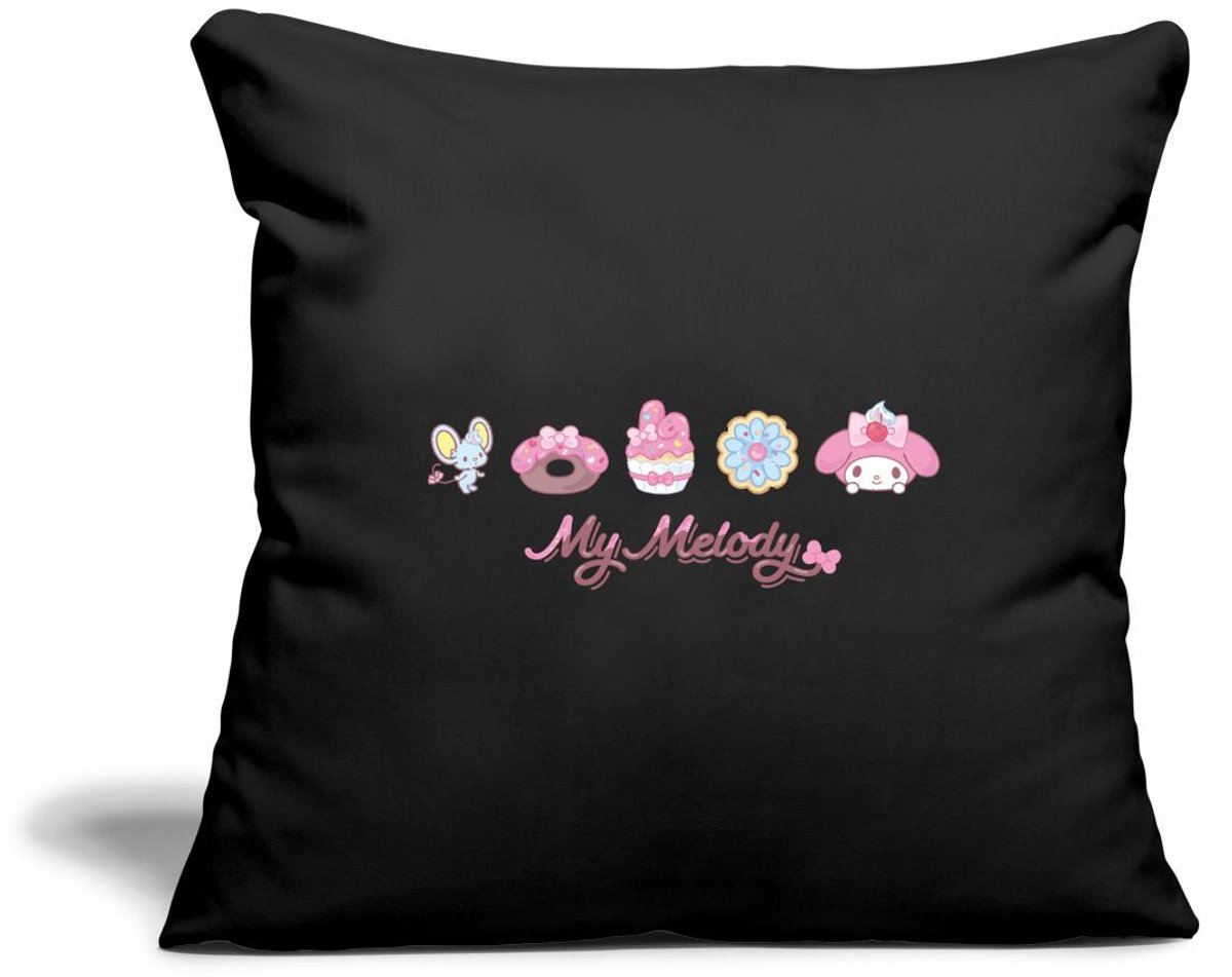 My Melody Met Flat En Gebakjes Sierkussenhoes, 45 x 45 cm