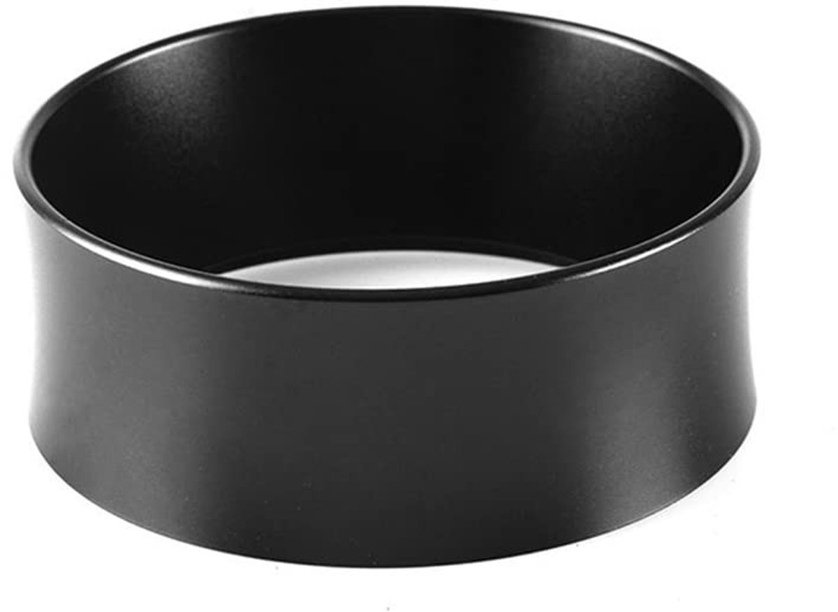 Allecto - Trechter koffie espresso - Doseerring 58 mm - Vermindert koffieverspilling - Aluminium - Filterhouder - Perfect voor barista's - Koffie a...