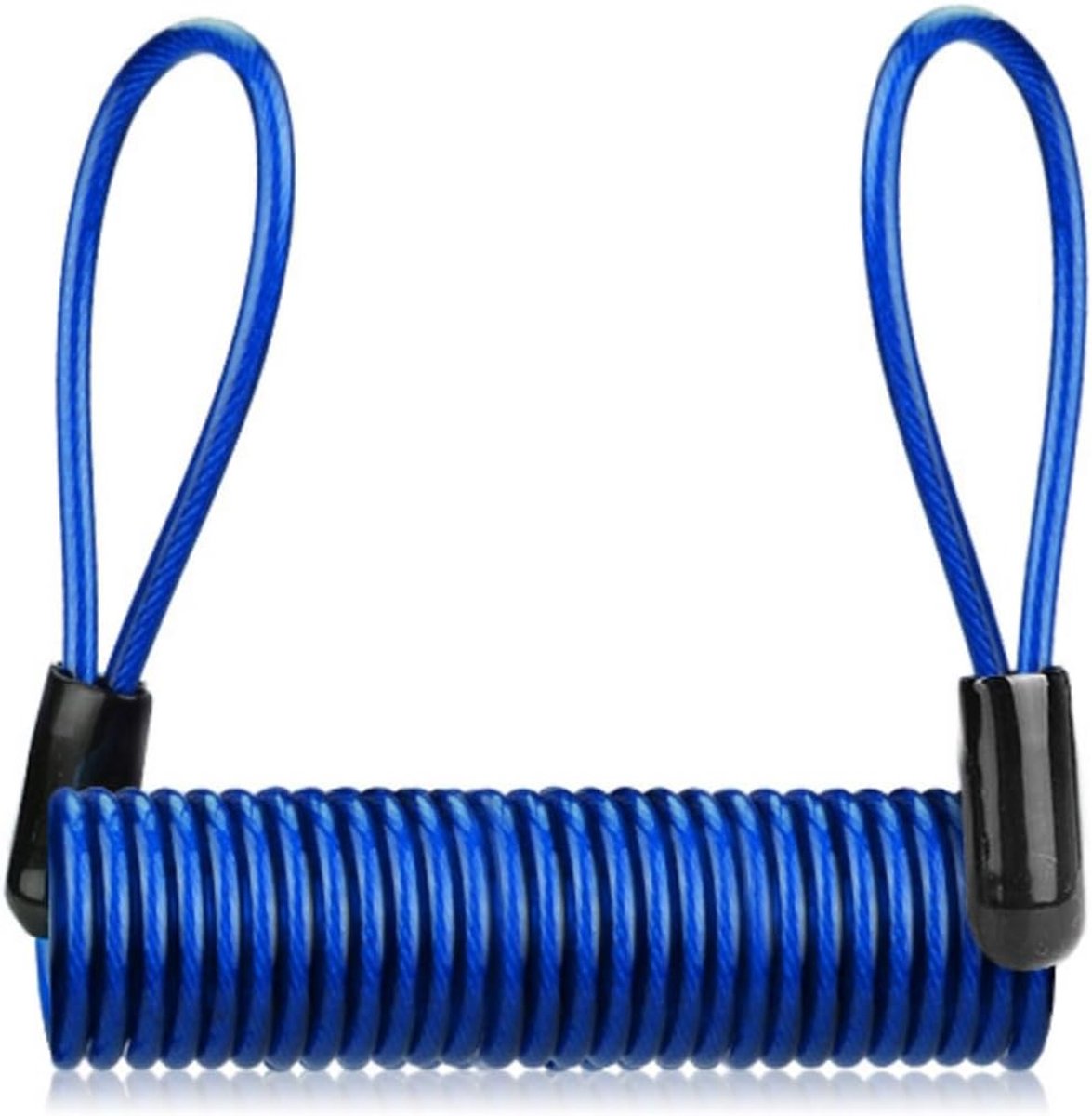 Fiets slot kabel - Herinneringstouw - Schijfrem beveiligen - Anti-diefstal functie - 1.5 meter - Blauw