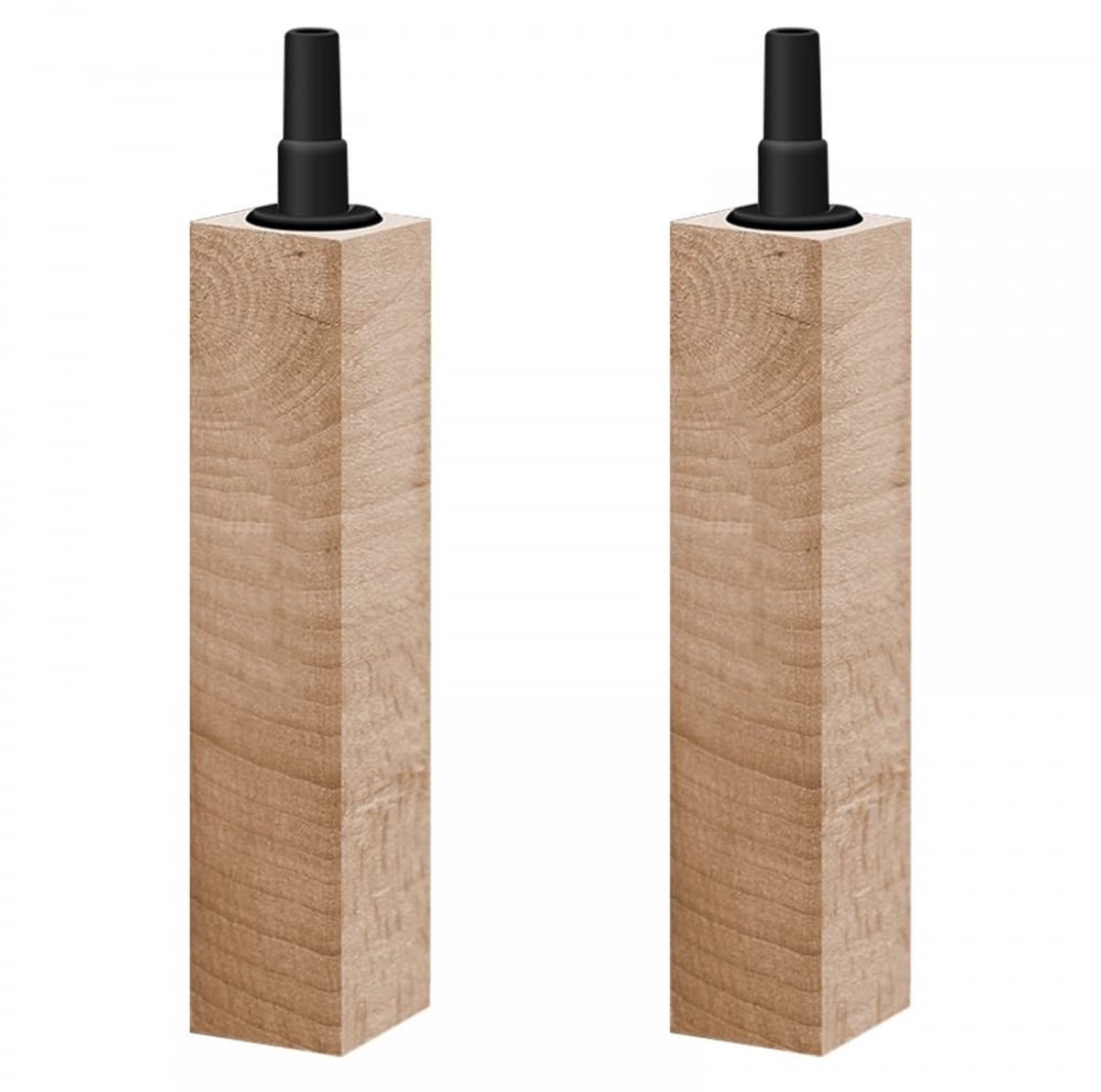 Dailygoods- Luchtbel Houten - 2 Stuks - Aquarium Diffuser - Zuurstof Verhogen - Duurzaam Materiaal - Geschikt voor Aquaria - Luchtsteen