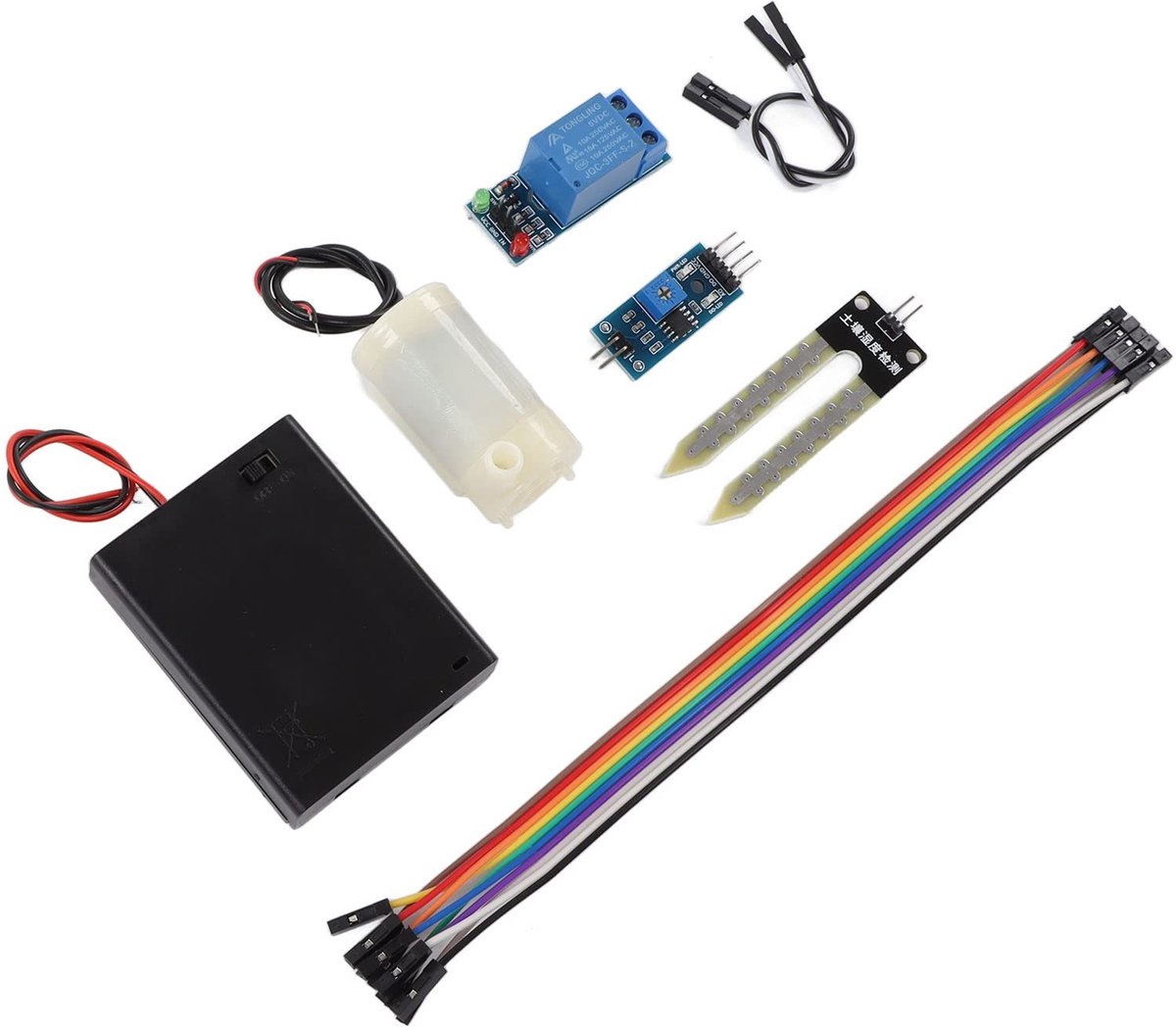 Dailygoods- Irrigatieset Automatisch - Capaciteit Sensor - Waterpomp - Bewateringssysteem Tuin - Zelfbewaterend Systeem - Voor Potplanten/Bloemen