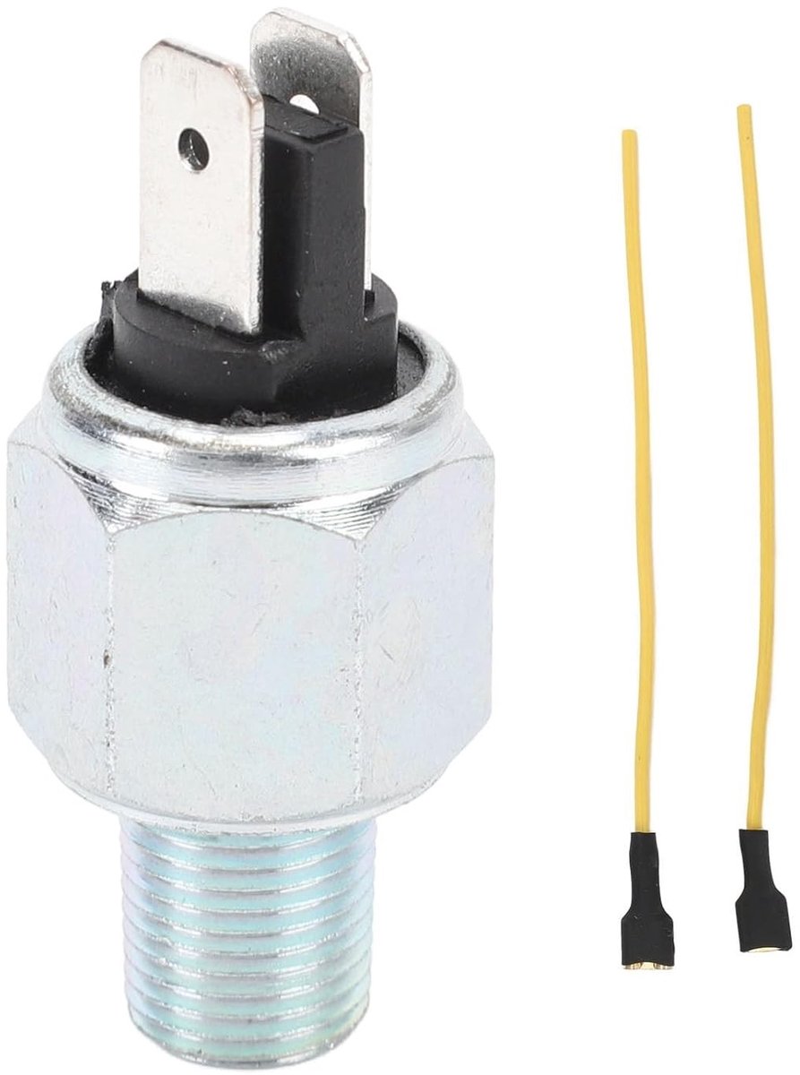 Dailygoods - Remlichtschakelaar - Hydraulische - Remlichtschakelaar met Kabel - Touring FXD FXDWG FXST FLST XL - Geschikt voor Motorfietsen - Zwart Model