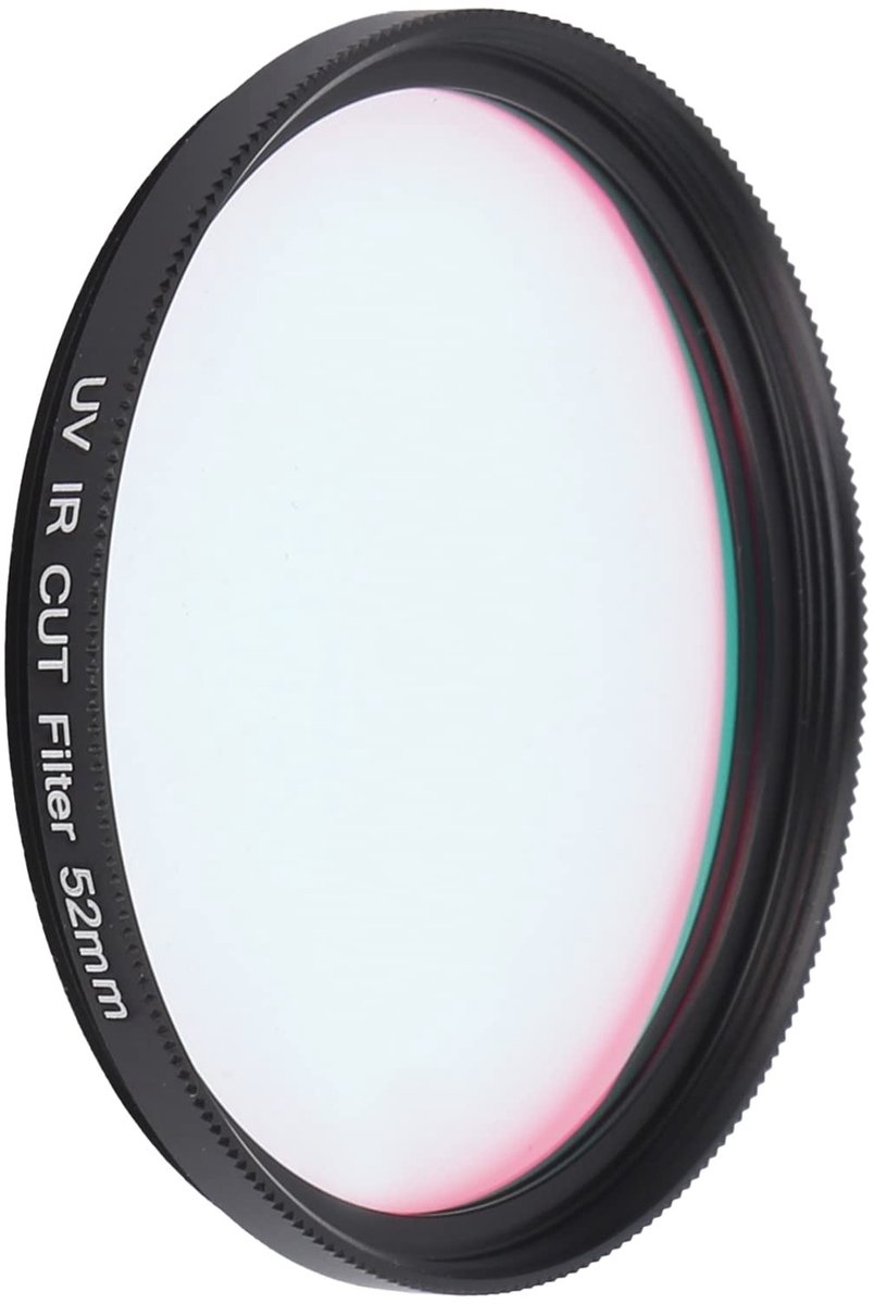Dailygoods- Cameralensfilter Infrarood UV - Optisch Glas - Aluminiumlegering - 67 Mm - Schroefbaar - Antislip Karteltechnologie - Lensfilter