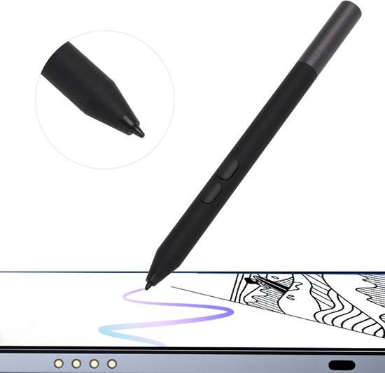 Dailygoods - Styluspen voor Latitude 3190 2-in-1 - Actieve Stylus - Hoge Drukgevoeligheid - Batterijgevoed - Geschikt voor 5400 7300 7600 5491 7390 -... — afbeelding 5