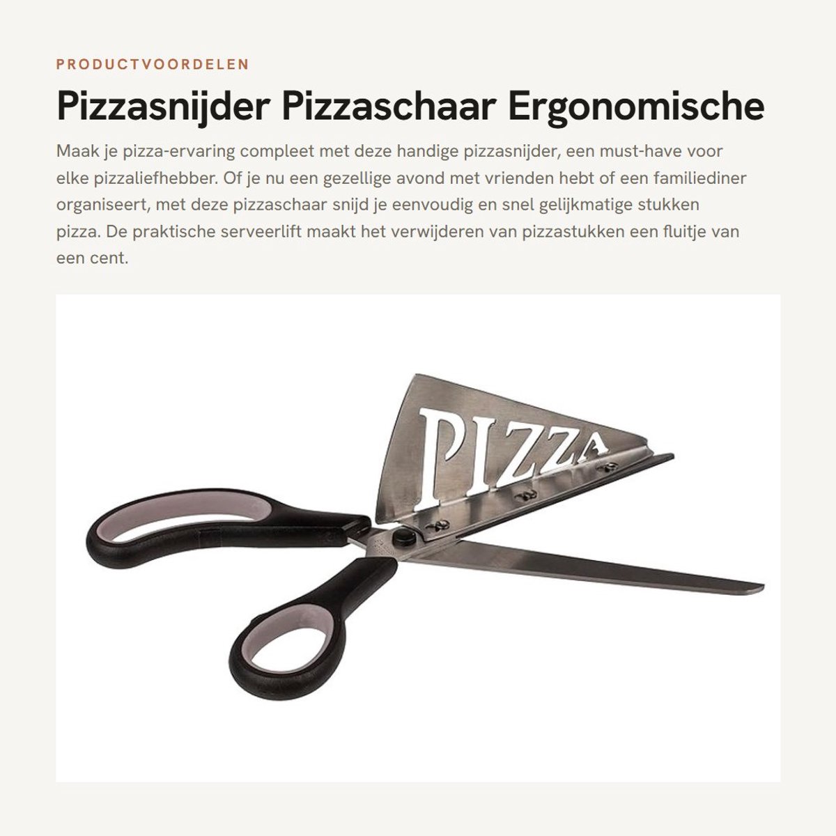 Dailygoods- Pizzasnijder met serveerlift - Pizzaschaal - Roestvrij staal - Vaatwasmachinebestendig - Ergonomische handgreep - Onderhoudsvriendelijk - Pizzasnijmachine