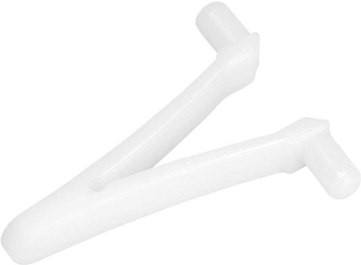 Dailygoods- Vlinderclip 6 Stuks - Zwembad V-Clip - Harsmateriaal - Compact en Lichtgewicht - Voor Zwembadstang - Eenvoudig te Installeren - Zwembadaccessoires