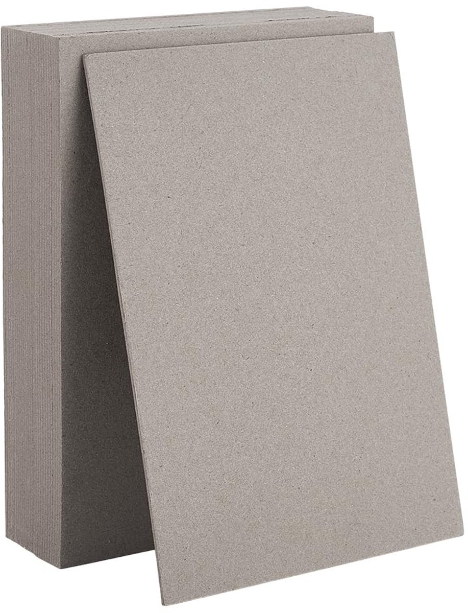 Dailygoods- Spanplaatvellen 30 Stuks - 7x5 Inch - 1,5 mm Dikte - Boekplanken - Rugondersteuning - Boekbinden - DIY Projecten