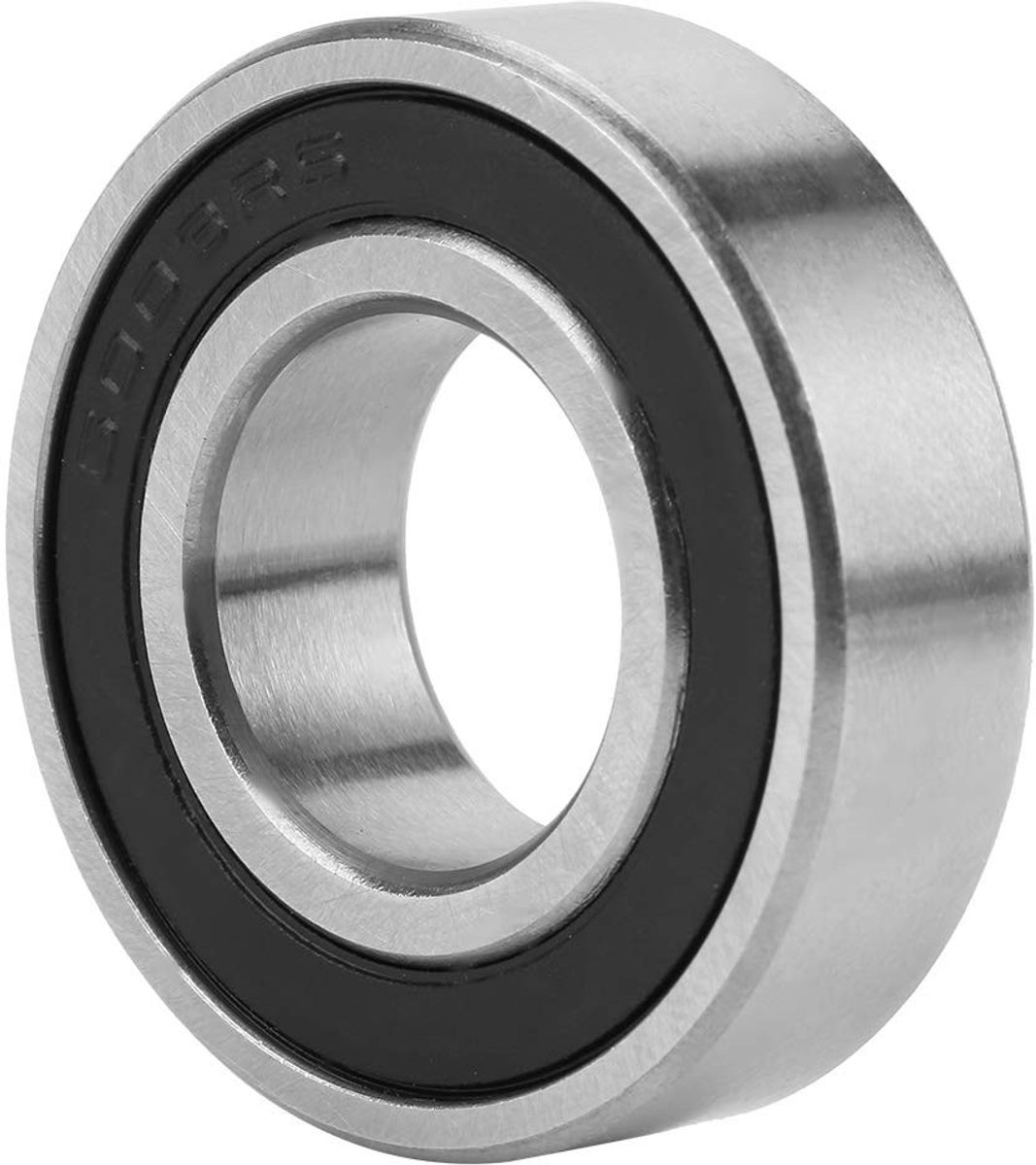 Dailygoods- Kogellager 6003-2RS - Set van 10 - Hoogwaardige Stalen Kogellagers - Waterdicht - Rubber Seals - Duurzaam en Geluidsarm - Lagers