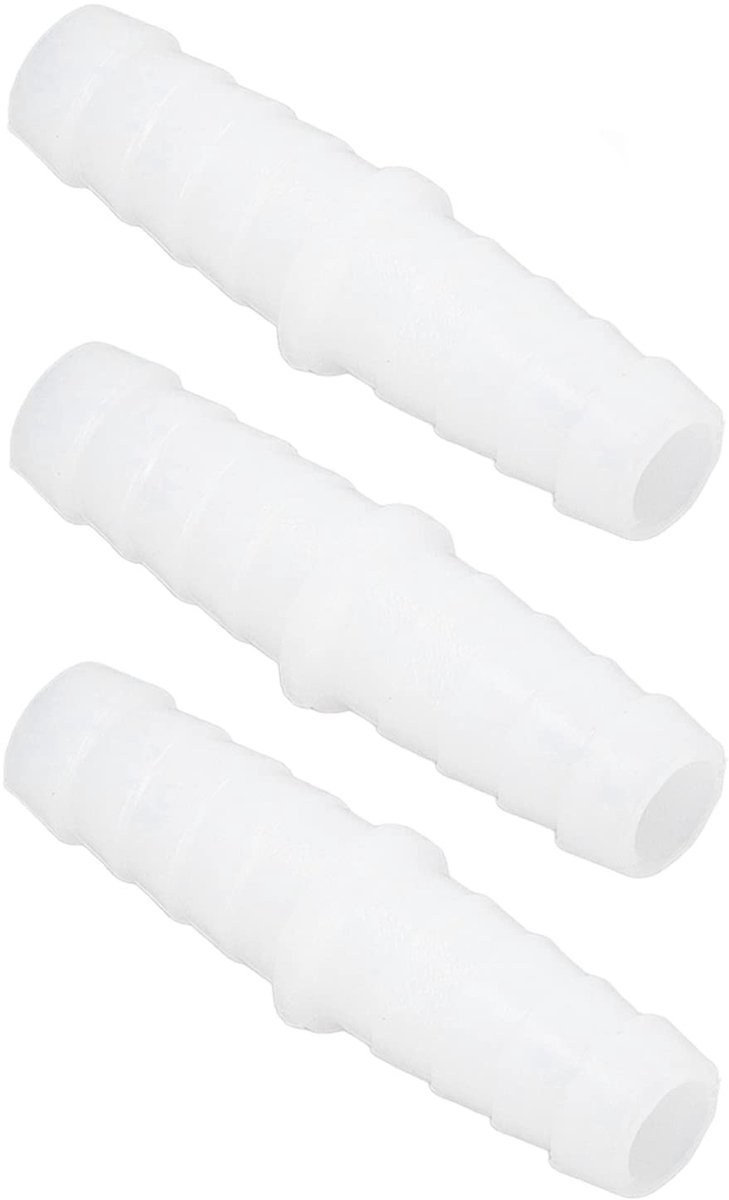 Dailygoods - Plastic Slangconnector Set - 10-delige Set - Barbed Wire Splitter Adapter - 9-9mm - Slangverbinding - Duurzaam en betrouwbaar - Voor tuin...