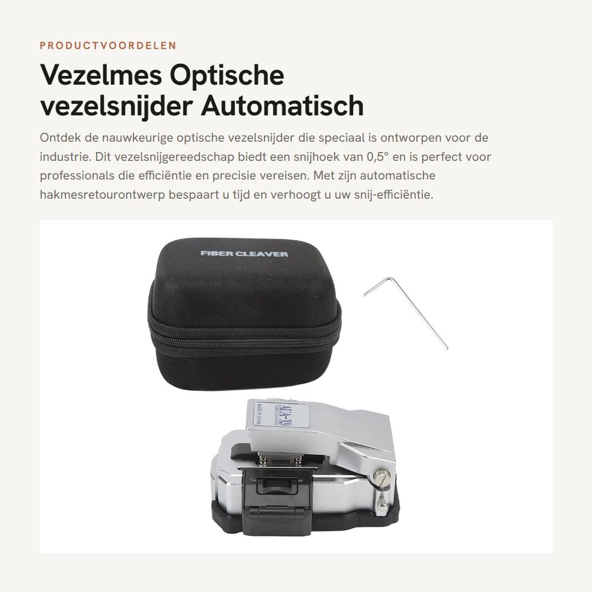 Dailygoods- Vezelmes Nauwkeurig - Automatisch Hakmes - Tungsten Stalen Mes - 3 in 1 - Lange Levensduur - Opbergdoos - Vezelsnijder