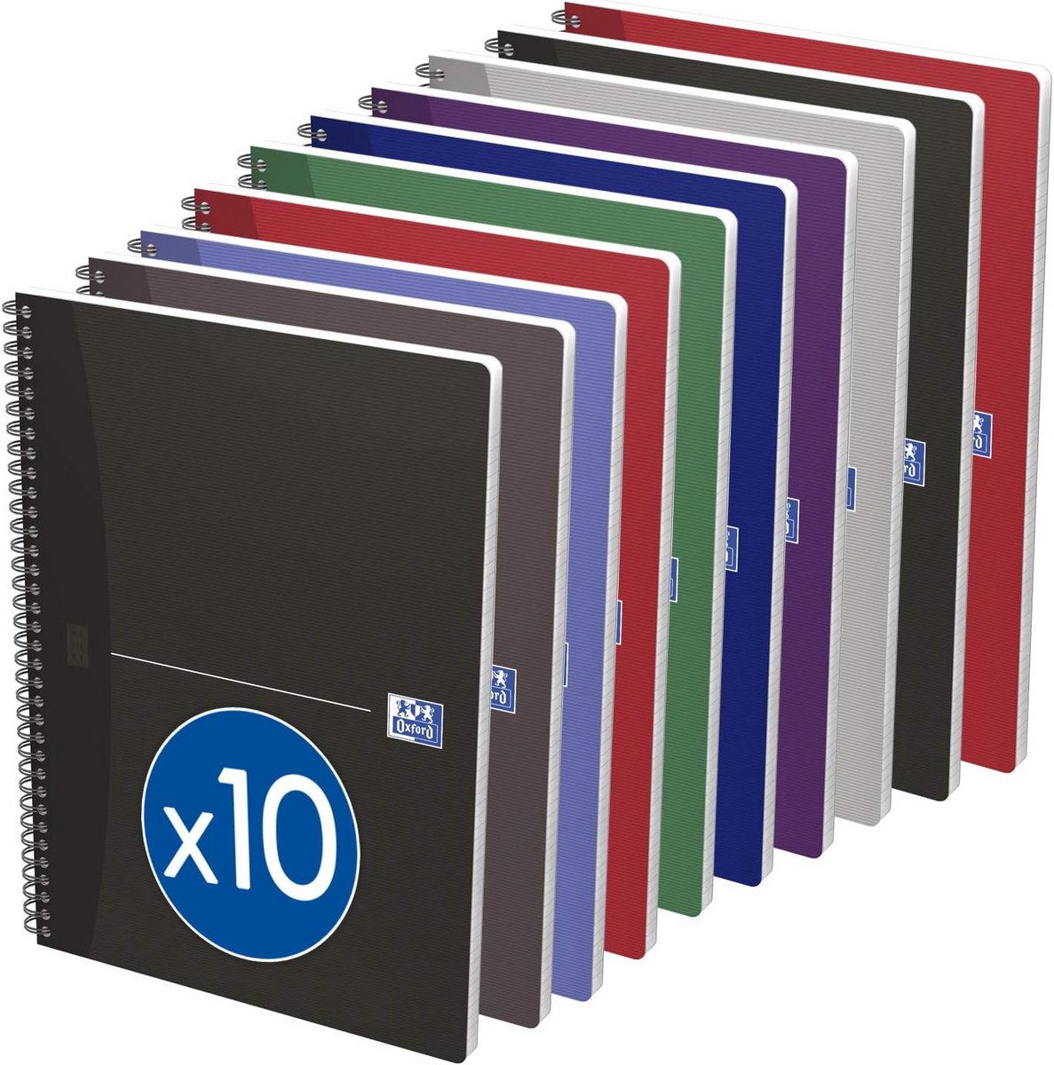Schrift met Softcover - Notitieboek A4 - Professioneel Schrijven - Optisch Glad Papier - A4 - Grijs