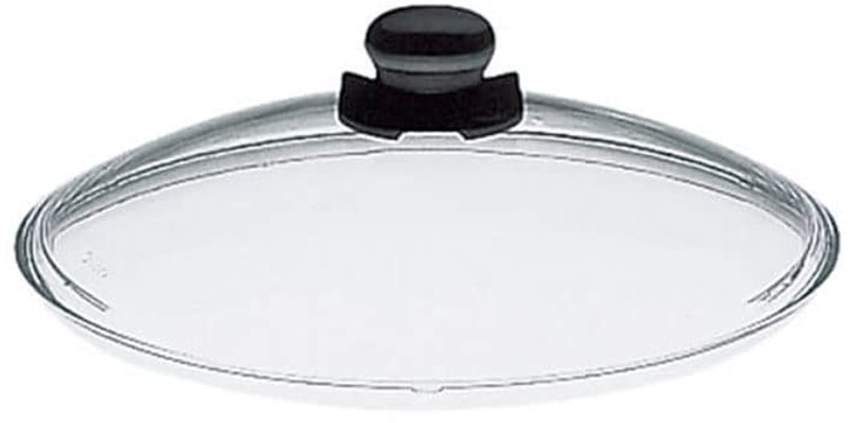 Glazen Deksel - Pannen Deksel - Koken - Met Ventilatie - 28 cm - Transparant