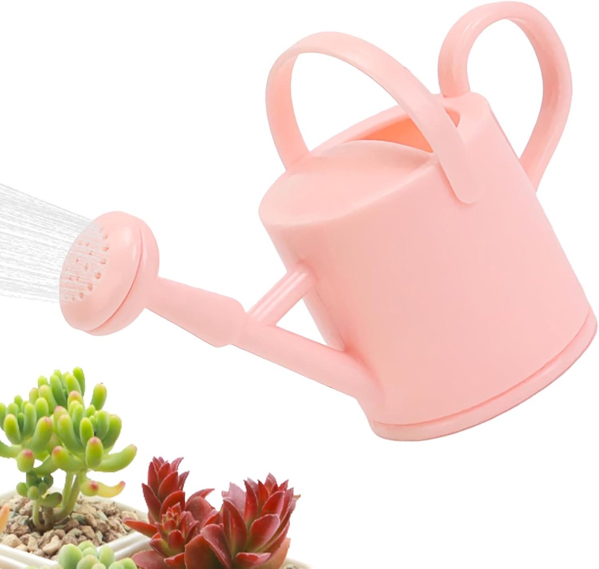 Gieter Kinderen - Speelgoed Tuinieren - Buiten Spelen - Ergonomisch Handvat - 8x35x48cm - Kleurrijk