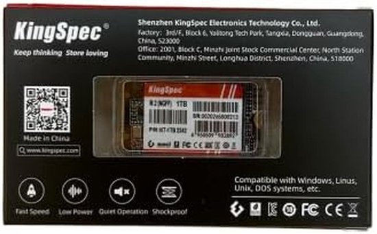 Interne SSD - Opslag Schijf - Laptop Upgrade - Compact Formaat - 2242 — afbeelding 3