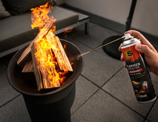 Spraytive 3x 500ml BBQ aansteker spray - vlammenbooster voor grill, houtskool & open haard - tot 90x aansteken - inclusief veiligheidsbuis van Merkloos — afbeelding 2