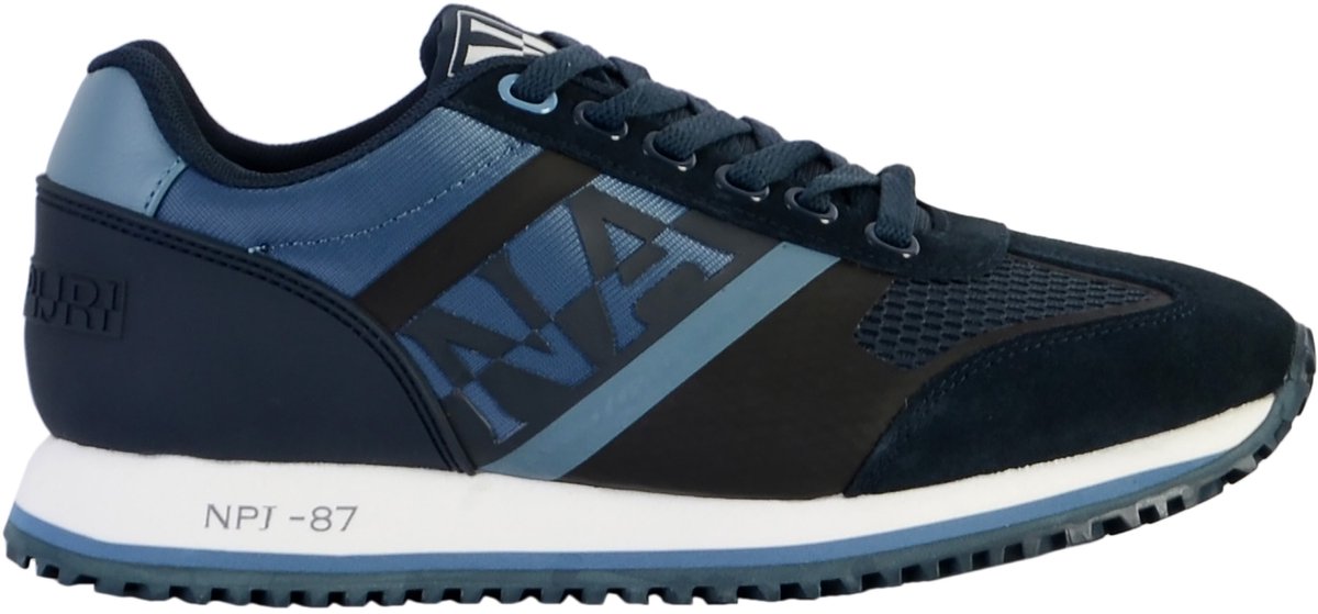 Suède hardloopschoenen Blauw
