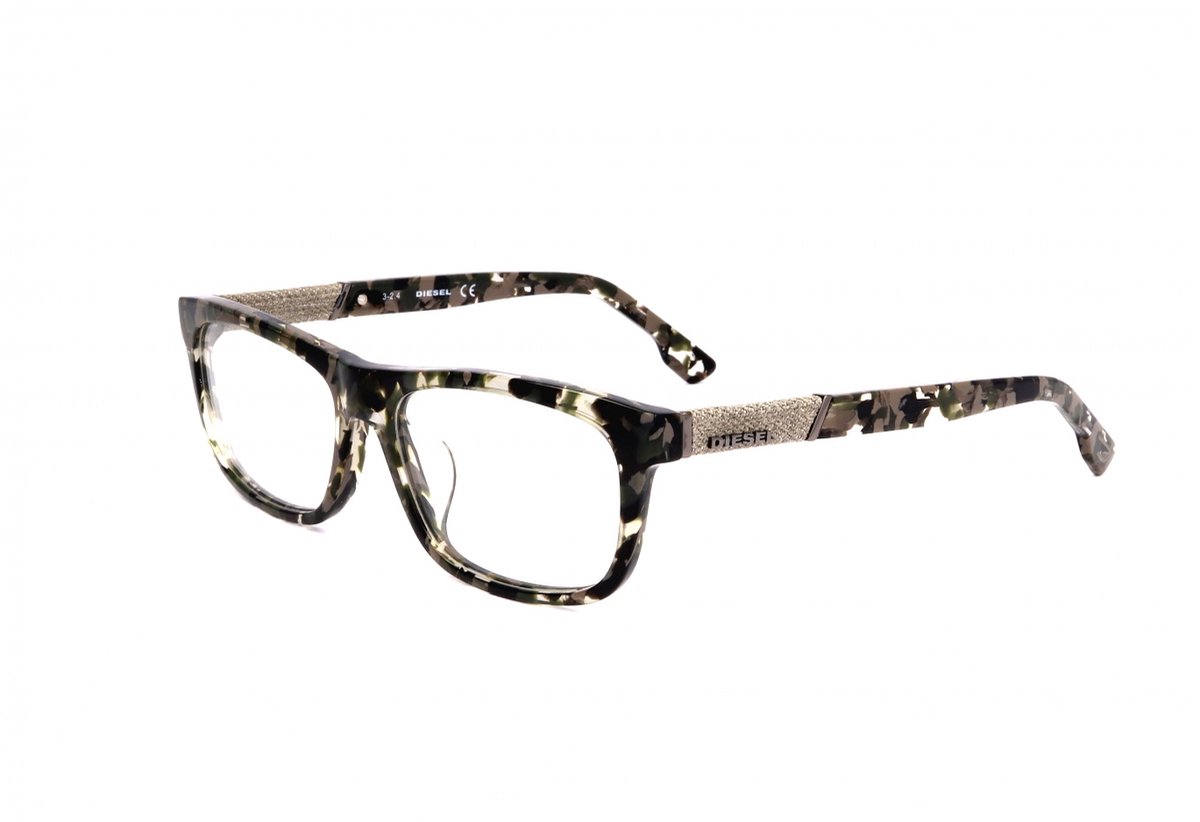 Diesel DL5107 F Coloured havana 57/16/150 MAN Brilmonturen