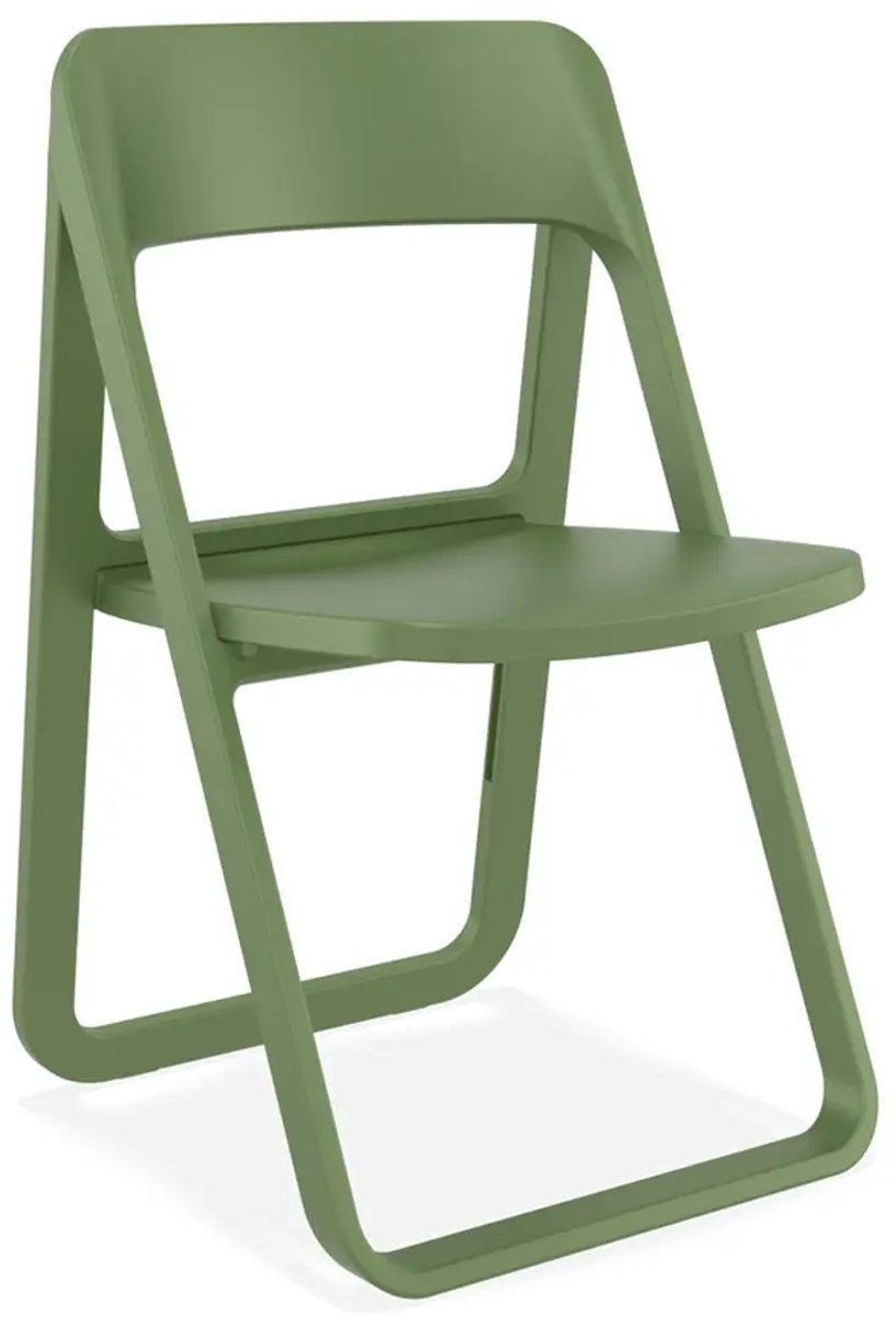 Légia Home SLAG - Eetkamerstoel - Minimalistisch Design - Stapelbaar - Groen