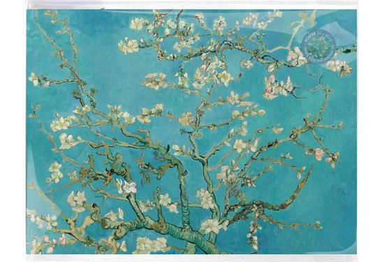 Lanzfeld Van Gogh - Poster Schilderij A3 - Amandelbloesem - Vincent van Gogh - PP Hoes