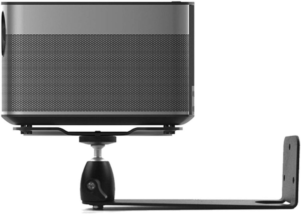 Projector Beugel - Hanger Muur - Thuisbioscoop Instellen - Verstelbaar IJzer - 1000 Gram - Zwart