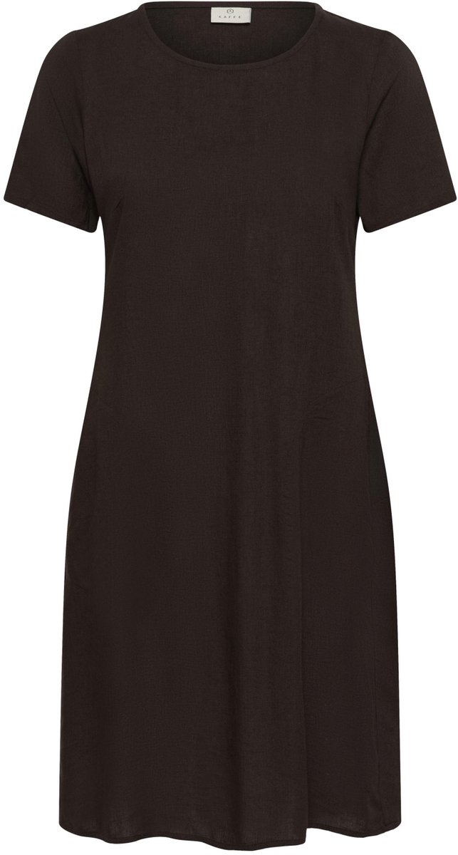 Kaffe KAmilia Dress Dames Jurk - Black Coffee